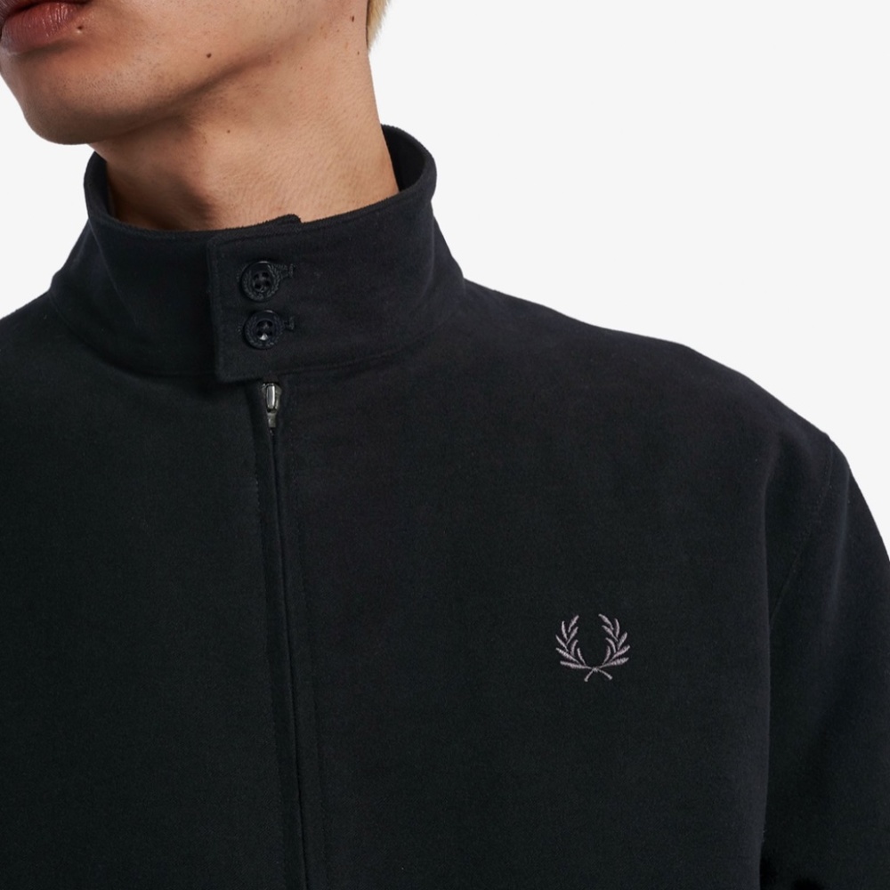 Fred Perry - Moleskin Jacket in Black J4872 - Size Small - MSRP $400 - NWT - Picture 4 of 6